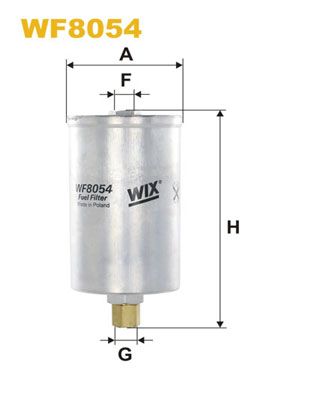 WIX FILTERS Polttoainesuodatin WF8054